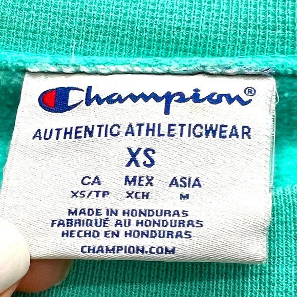 UCF TEAL SWEATER Woman XS  ( University of Central Florida) Champion - Picture 5 of 6